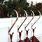 Haute Decor Stocking Scrolls 4-Pack Stocking Hanger Set